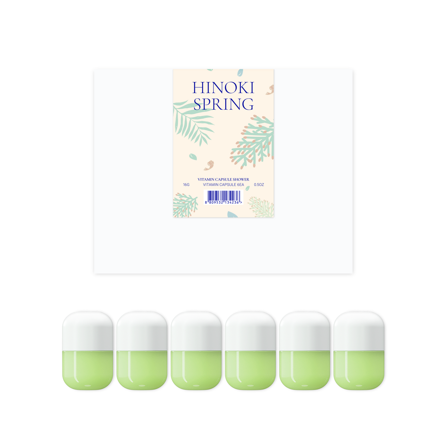 [الإصدار الثاني] 6ea كبسول الفيتامين -  حصرية برائحة ربيع هينوكي